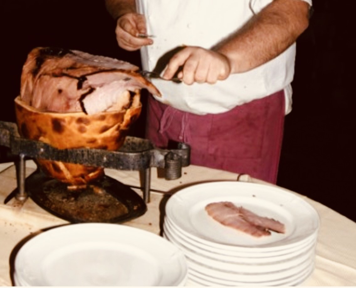 Il prosciutto cotto in crosta di pane Algramà